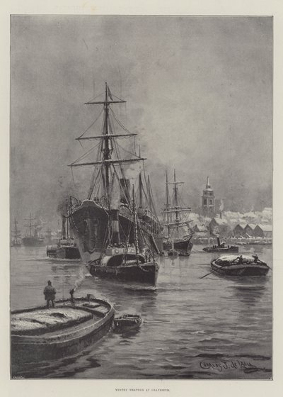 Clima Invernal en Gravesend de Charles John de Lacy